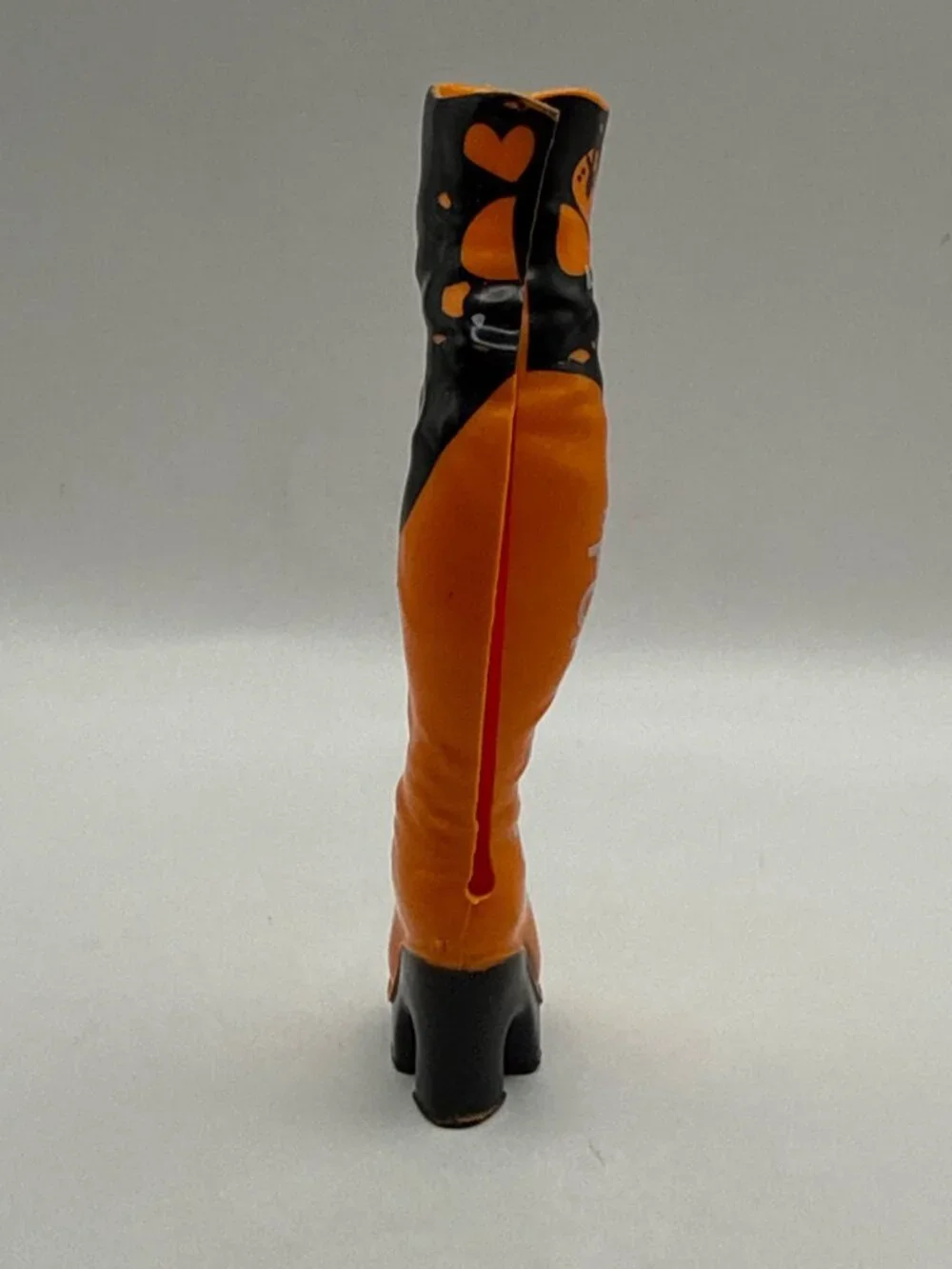 Rainbow High Poppy Rowan Series 1 Orange Butterfly Thigh High Boot Replacement L